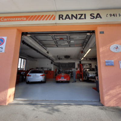 Carrozzeria Ranzi ingresso officina